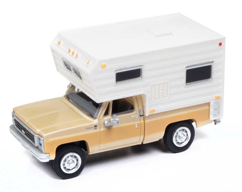 Classic Metal Works 1/87 HO 1977 Chevrolet Fleetside Camper Chevy Pick ...