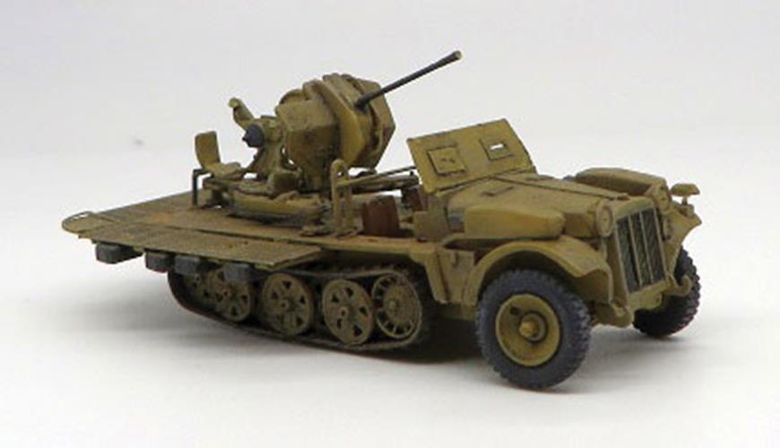 Trident Military 1/18 HO Scale Germany Army WWII SdKfz 10-Series Halft ...